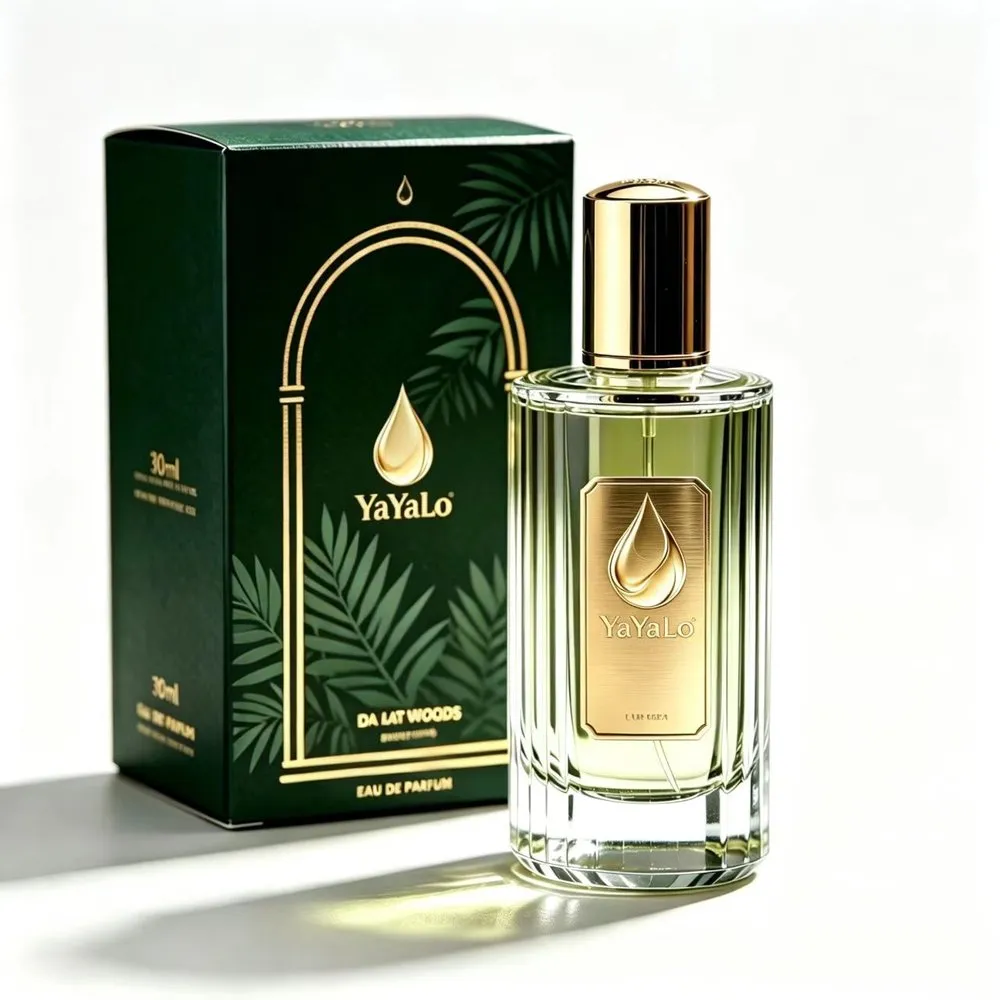 YAYALO DA LAT WOODS Green Edition - fresh floral green natural woody fragrance